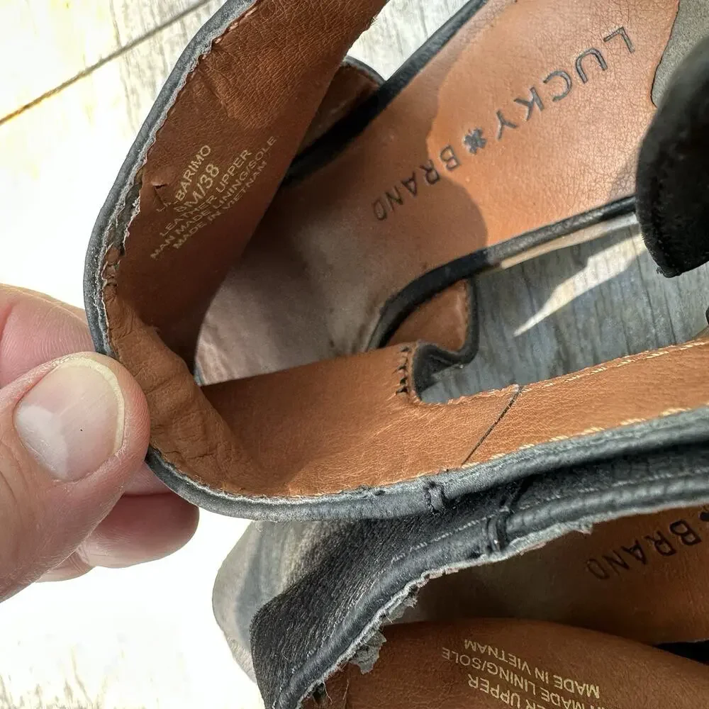 Lucky Brand lining inside